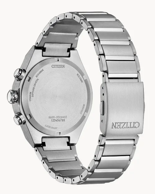 Zenshin Senkei Green Dial Super Titanium Bracelet CA4691-59X | CITIZEN Zenshin Senkei Green Dial Super Titanium Bracelet CA4691-59X | CITIZEN